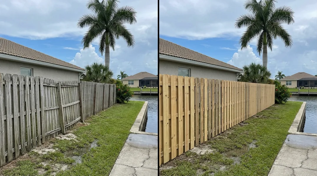 Result fence in Cape Coral - Cape Coral Fence Company