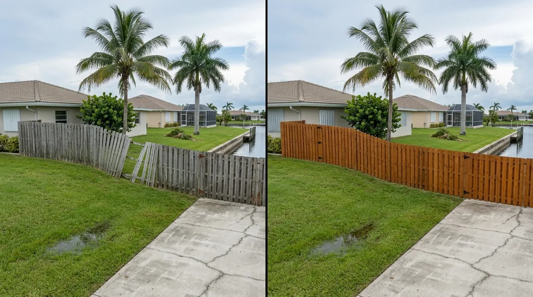 Result fence in Cape Coral - Cape Coral Fence Company