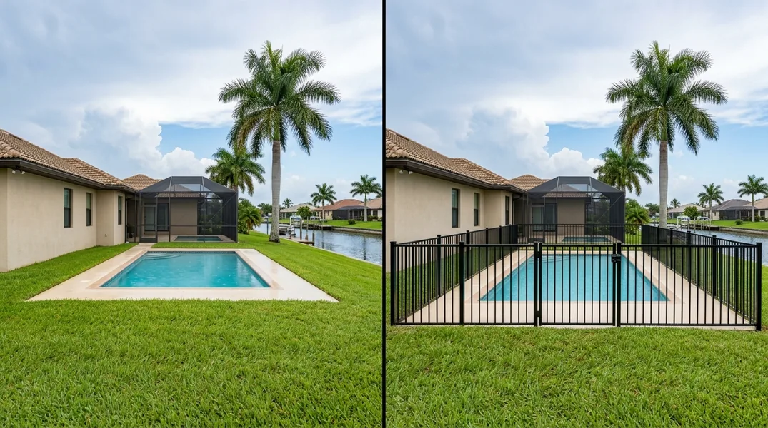 Result fence in Cape Coral - Cape Coral Fence Company