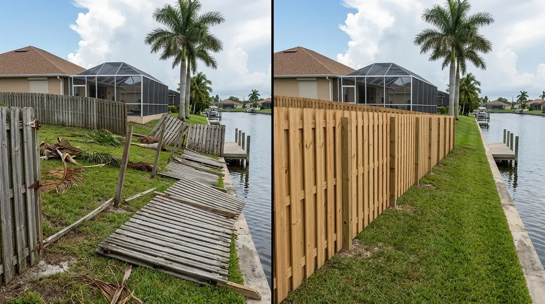 Result fence in Cape Coral - Cape Coral Fence Company