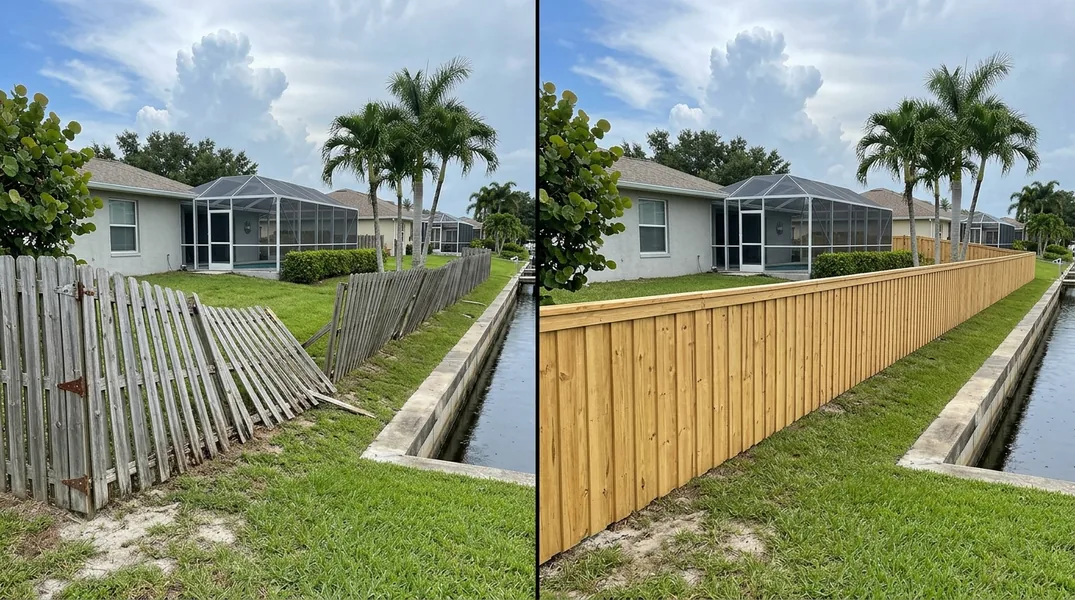 How Long Does a Wood Fence Last in Cape Coral's Salt Air — and What Actually Corrodes First?