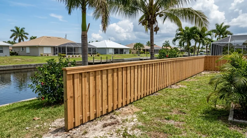 Wood & Privacy Fence Installation Cape Coral