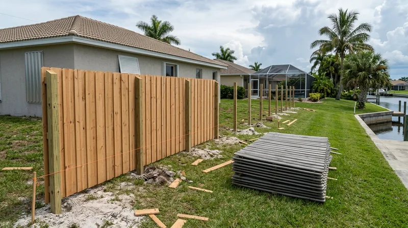 Fence Replacement & Removal Cape Coral