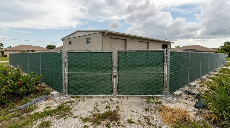 Commercial & Temporary Fencing Cape Coral