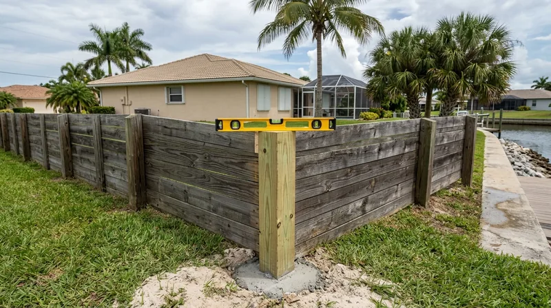 Fence Post Repair & Replacement Cape Coral
